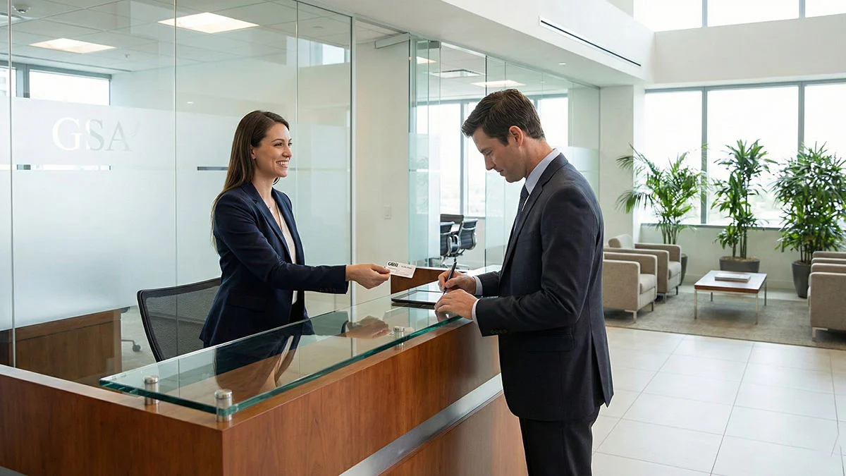 Empfangs- und Besucherservice Image