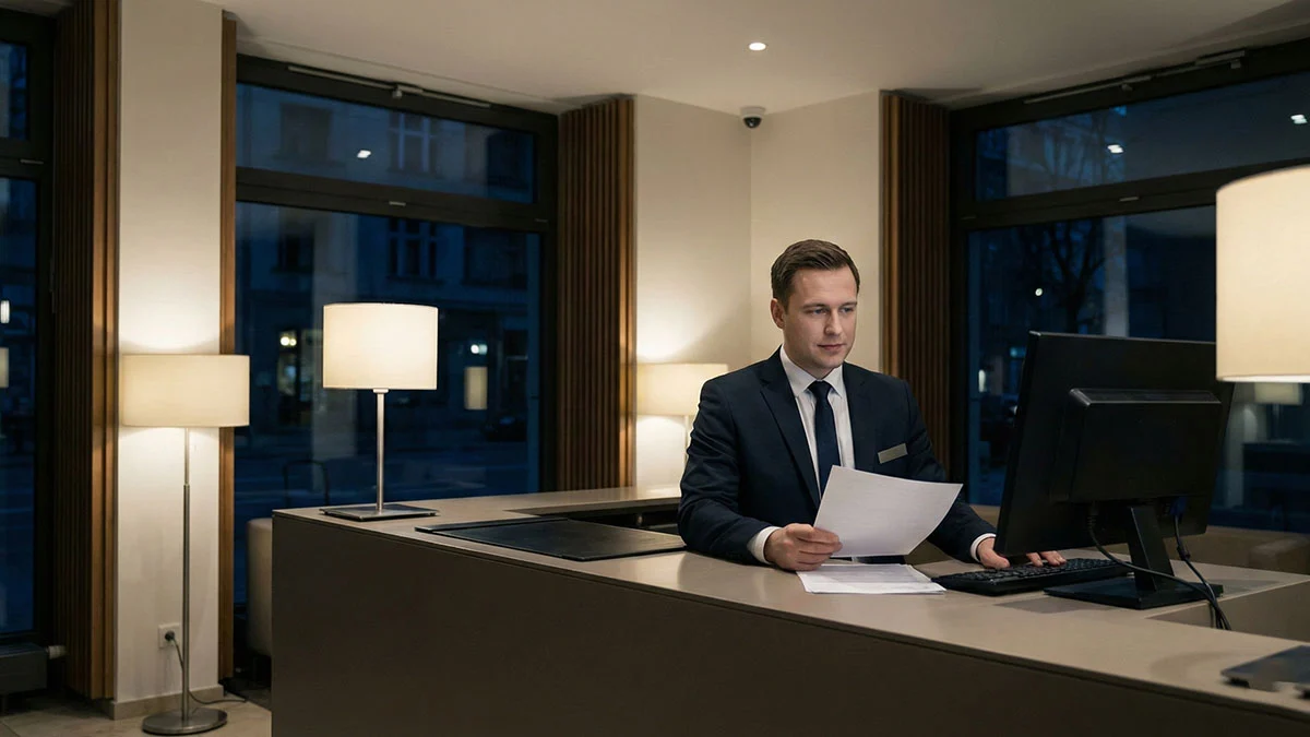 Nachtportier / Night Auditor Image